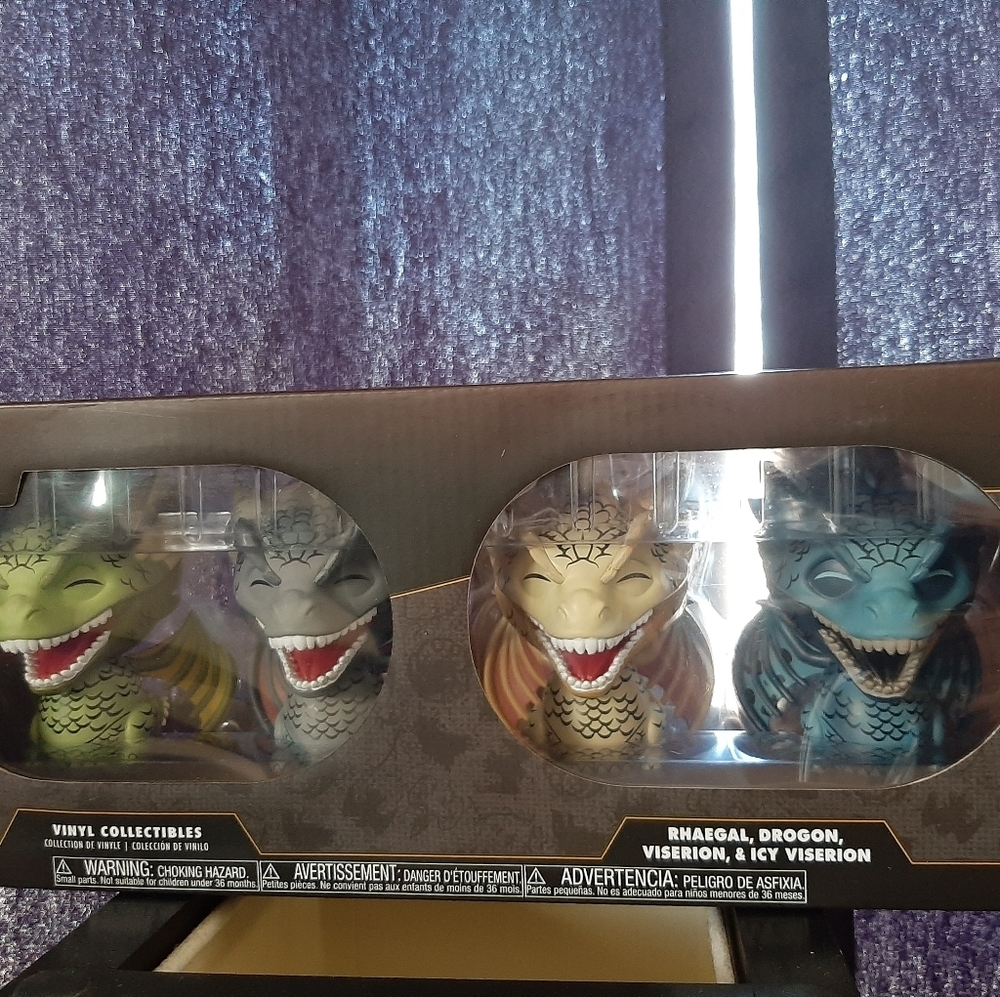 Dorbz: Funko Game of Thrones - Dragons 4-pack 2018